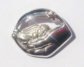 In Gods Hand Charm